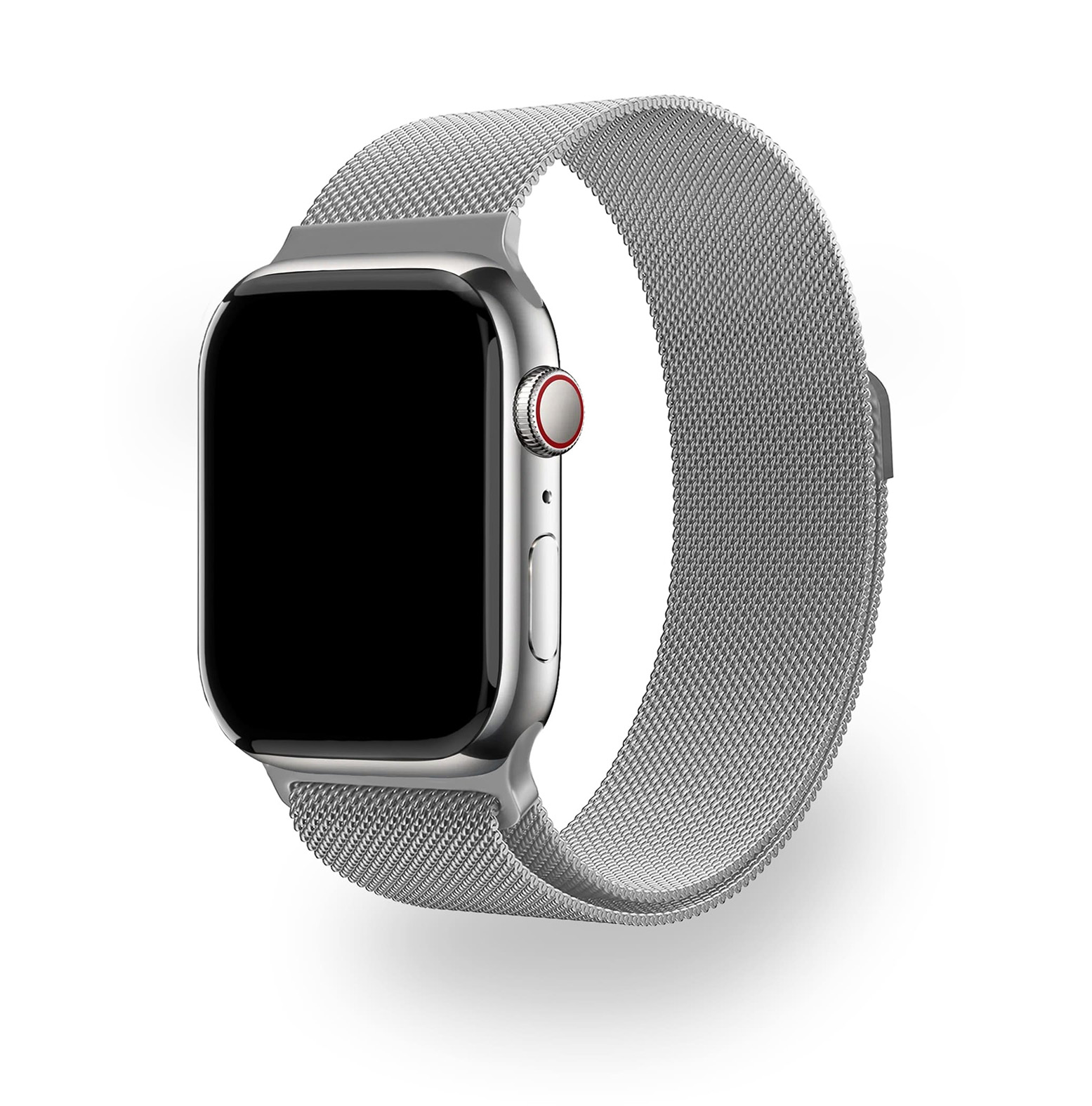 Ремешок uBear Spark для Apple Watch M/L (42, 44, 45, 49 мм), серебристый