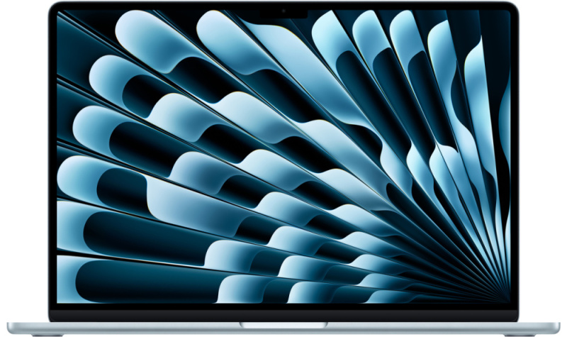 Apple MacBook Air 15" (M4, 10C / 10C, 2025) 24 ГБ, 512 ГБ SSD, Небесно-голубой