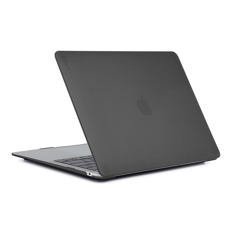 На фото изображено Uniq HUSK Pro CLARO для MacBook Air 13 M1, Matte Grey