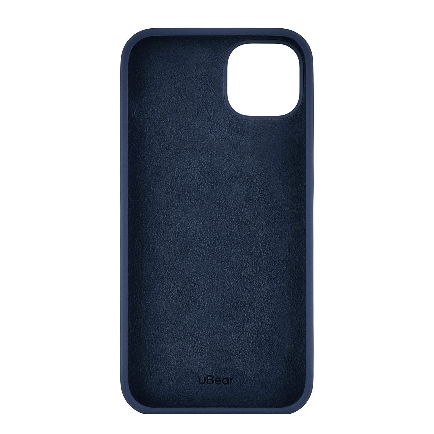 Чехол защитный uBear Touch Case для iPhone 14 Plus, силикон, софт-тач, тёмно-синий