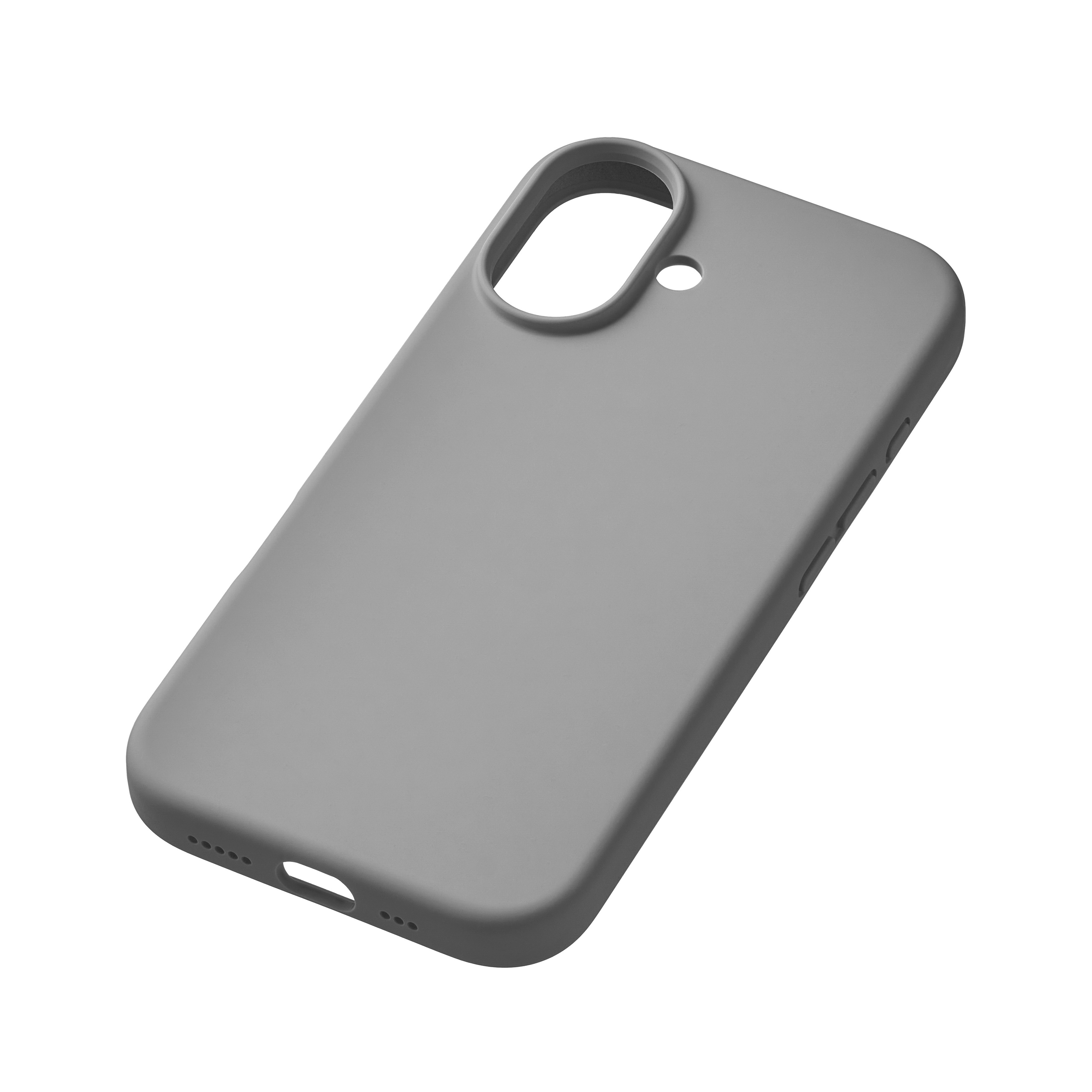 Фото Чехол защитный uBear Touch Mag Case для iPhone 17 MagSafe, светло-серый На фото изображено Чехол защитный uBear Touch Mag Case для iPhone 17 MagSafe, светло-серый