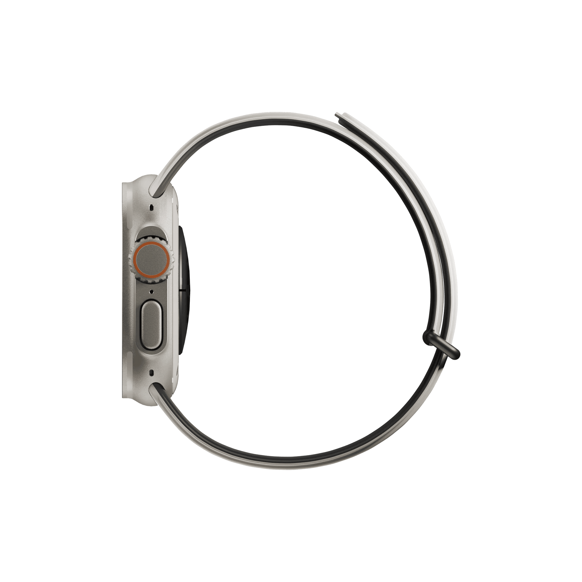 Ремешок Native Union для Apple Watch Magnetic 42/44/45/49мм,черный/серый