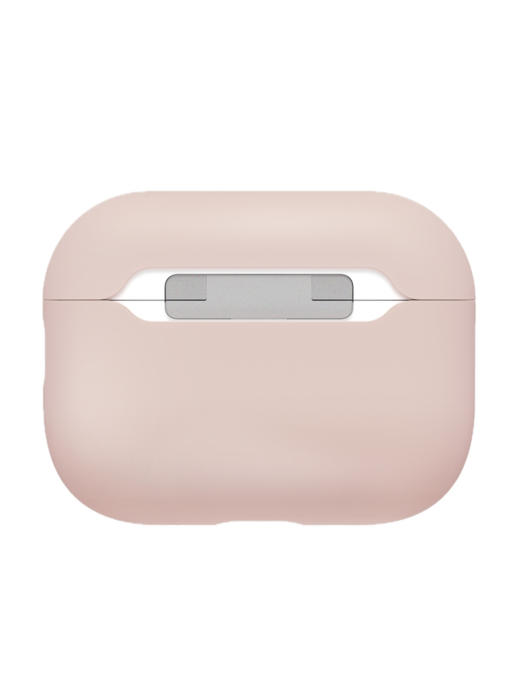 На фото изображено Чехол Uniq LINO для AirPods Pro 3, Blush Pink