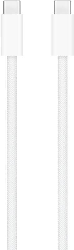 Кабель Apple USB-C/USB-C, 240w Woven, 2м, белый Кабель Apple USB-C/USB-C, 240w Woven, 2м, белый