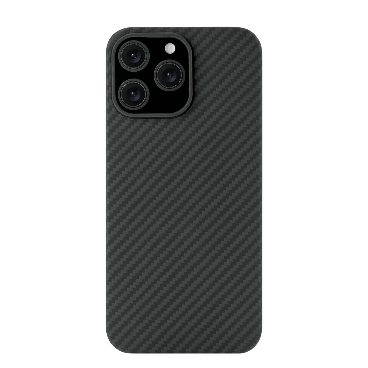 На фото изображено Чехол защитный uBear Supreme Case для iPhone 16 Pro Max, ультратонкий, черный
