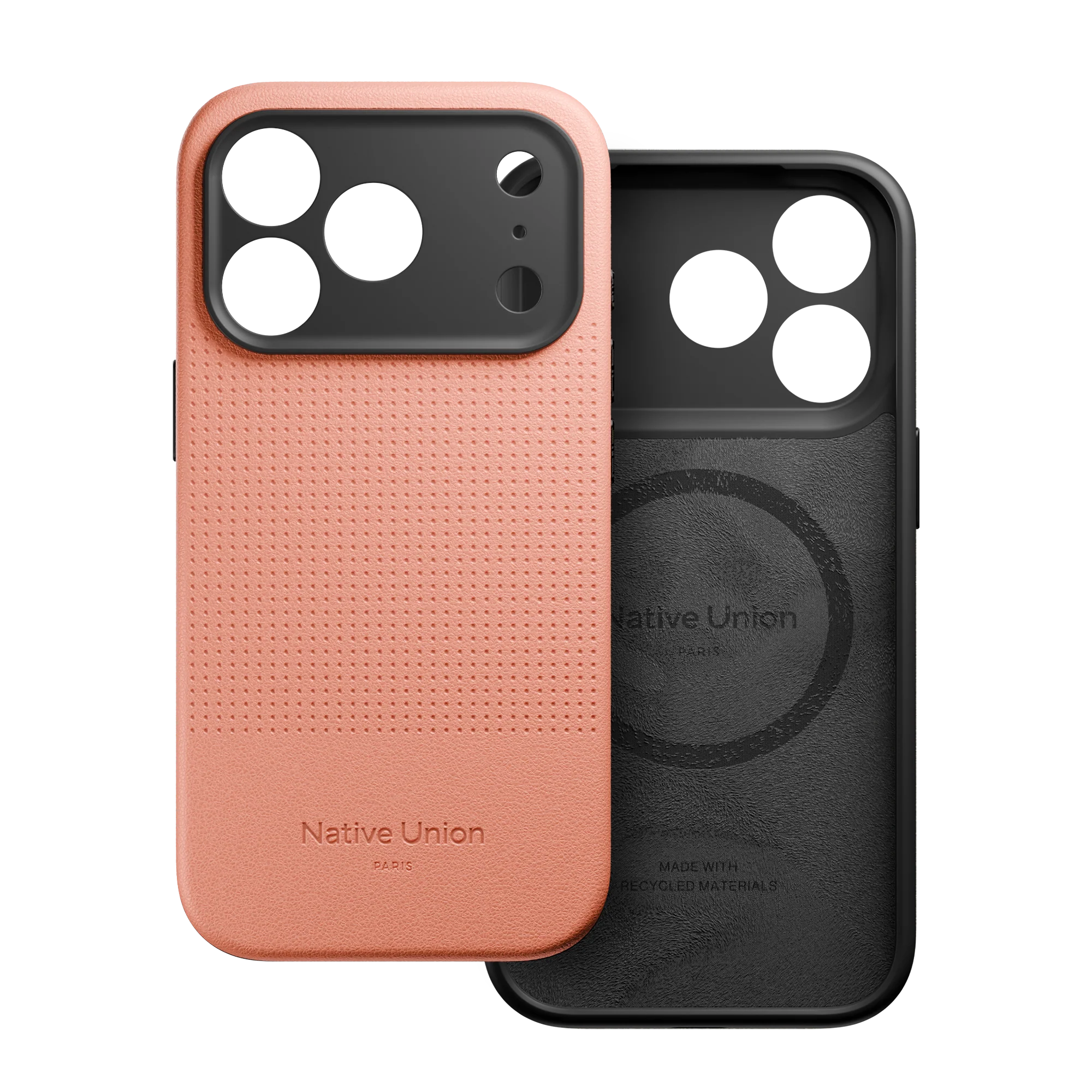 Фото Чехол Native Union Active Case MagSafe для iPhone 17 Pro Max, персиковый На фото изображено Чехол Native Union Active Case MagSafe для iPhone 17 Pro Max, персиковый