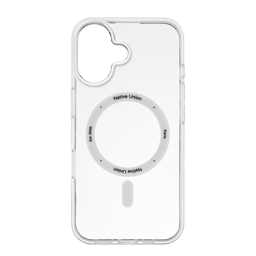 Чехол Native Union (RE)Classic Case MagSafe для iPhone 16, прозрачный