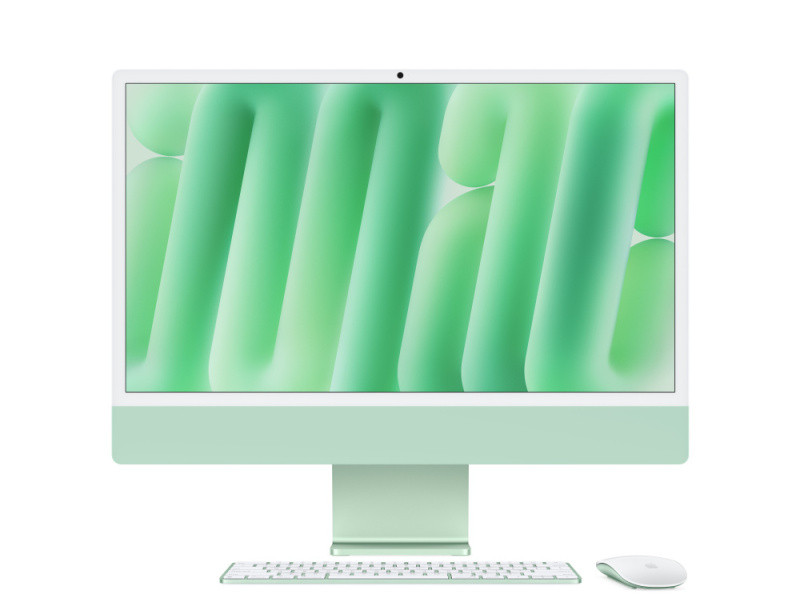 Apple iMac 24" Retina 4,5K, M4 8C / 8C, 16 ГБ, 512 ГБ, Зелёный Apple iMac 24" Retina 4,5K, M4 8C / 8C, 16 ГБ, 512 ГБ, Зелёный