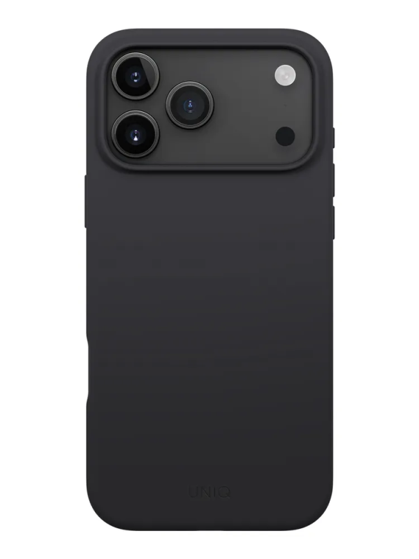 Фото Чехол Uniq Lino MagSafe для iPhone 17 Pro Max, черный