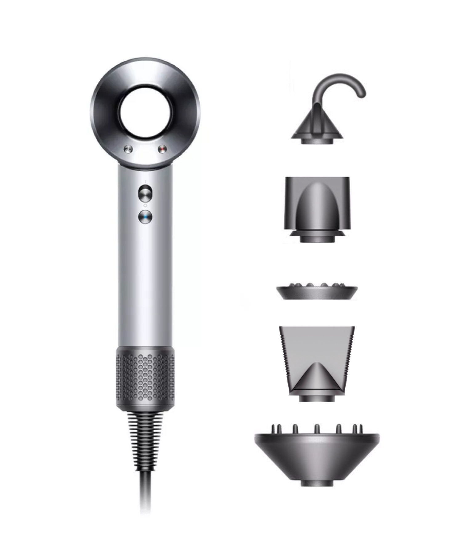 Фен Dyson Supersonic HD12, Nickel/Silver
