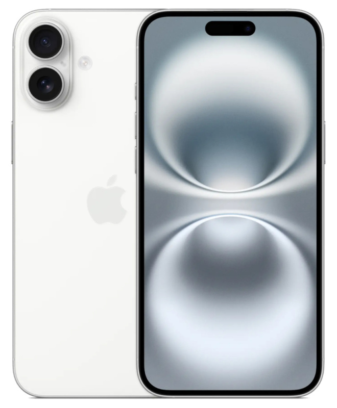 Apple iPhone 16 Plus, 512 ГБ, Белый