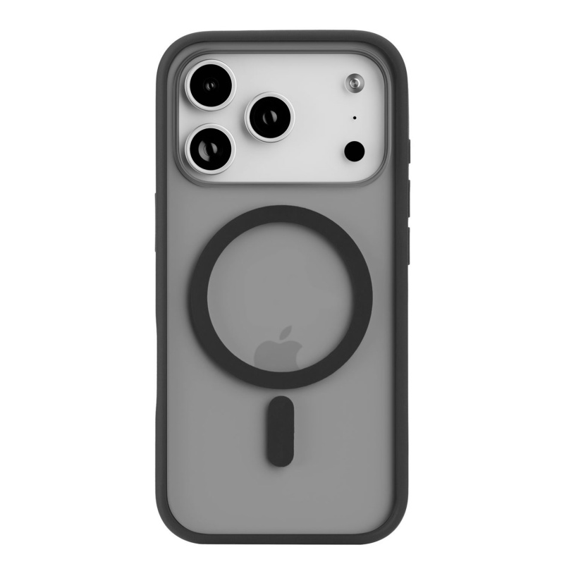 Фото Чехол защитный uBear Cloud Mag Case для iPhone 17 Pro, MagSafe, черный Фото Чехол защитный uBear Cloud Mag Case для iPhone 17 Pro, MagSafe, черный