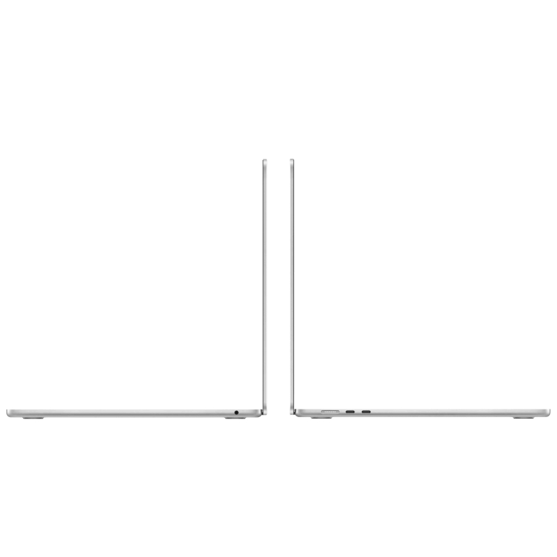 На фото изображено Apple MacBook Air 15" (M5, 10C / 10C, 2026) 16 ГБ, 512 ГБ SSD, Серебристый