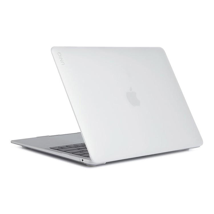 На фото изображено Uniq HUSK Pro CLARO для MacBook Pro 16 M1-M4, Matte Clear
