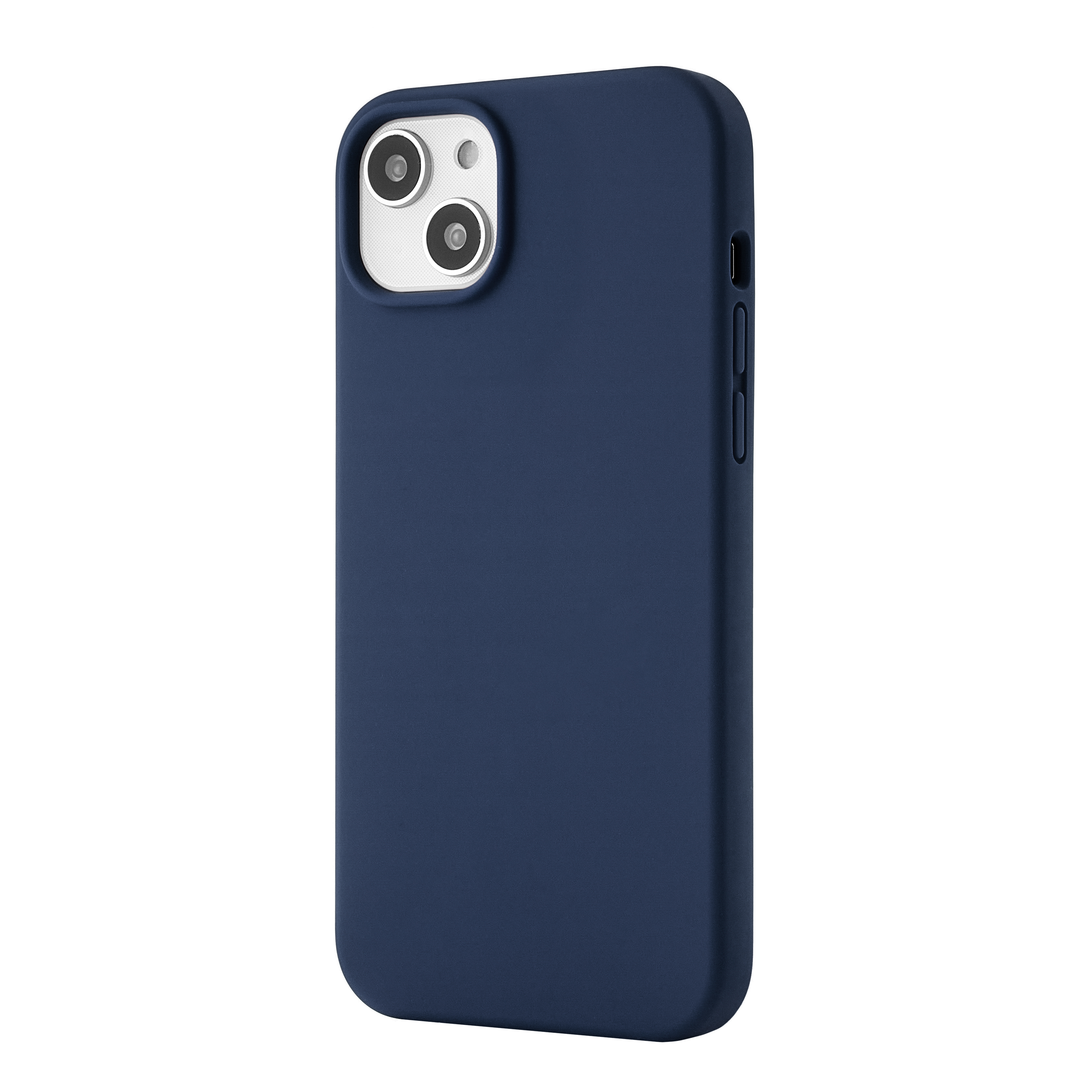 Чехол защитный uBear Touch Case для iPhone 14 Plus, силикон, софт-тач, тёмно-синий
