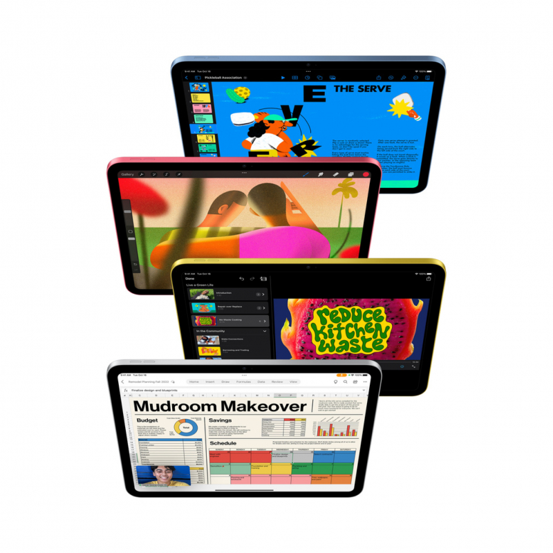 Apple iPad 10,9" (2022) Wi-Fi 64 ГБ, Розовый