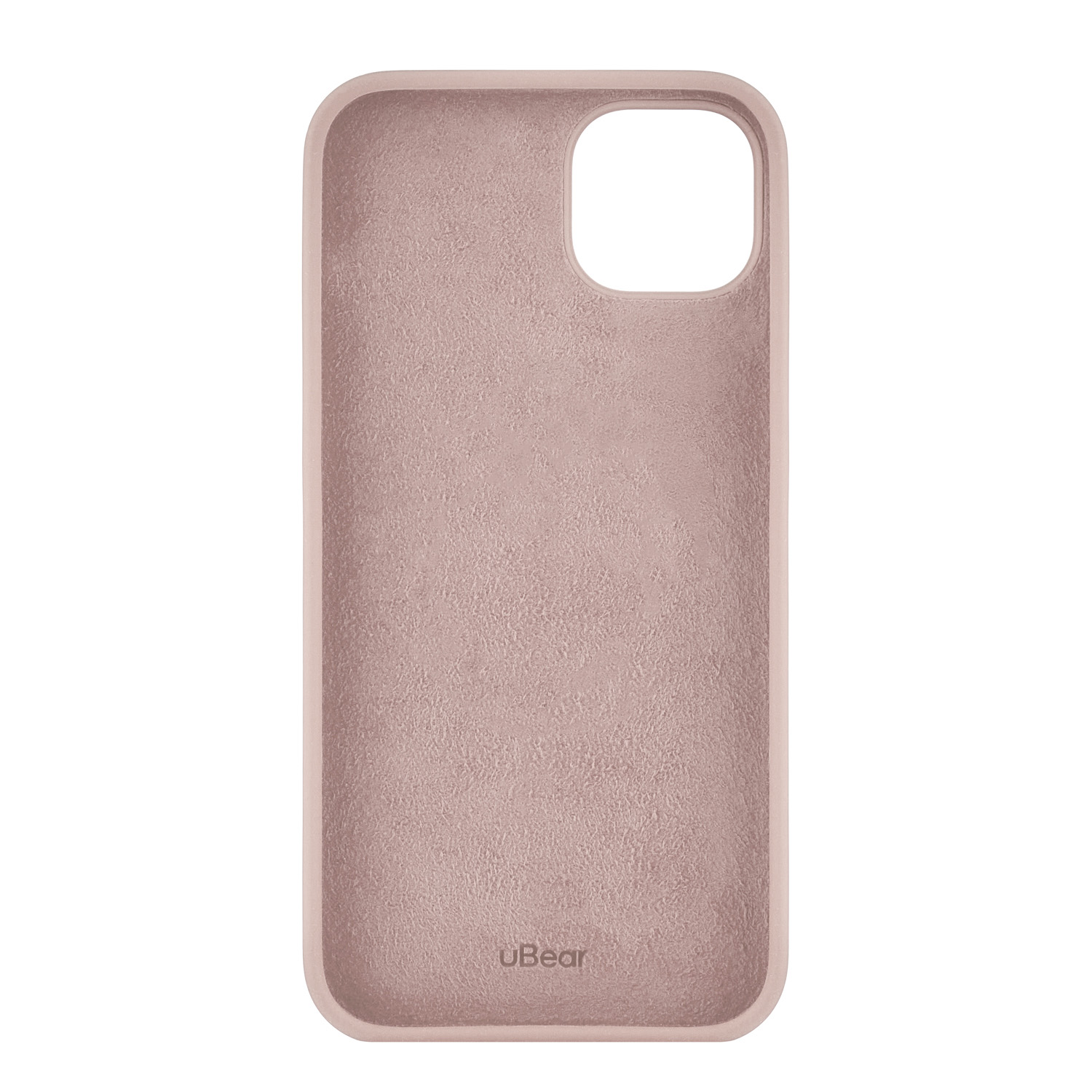 Чехол защитный uBear Touch Case для iPhone 14 Plus, силикон, софт-тач, розовый