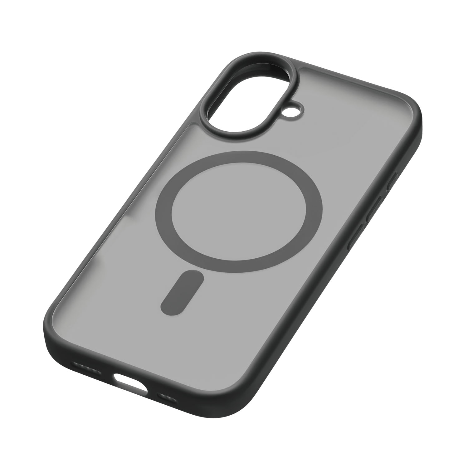 Чехол защитный uBear Cloud Mag Case для iPhone 16 Plus, черный