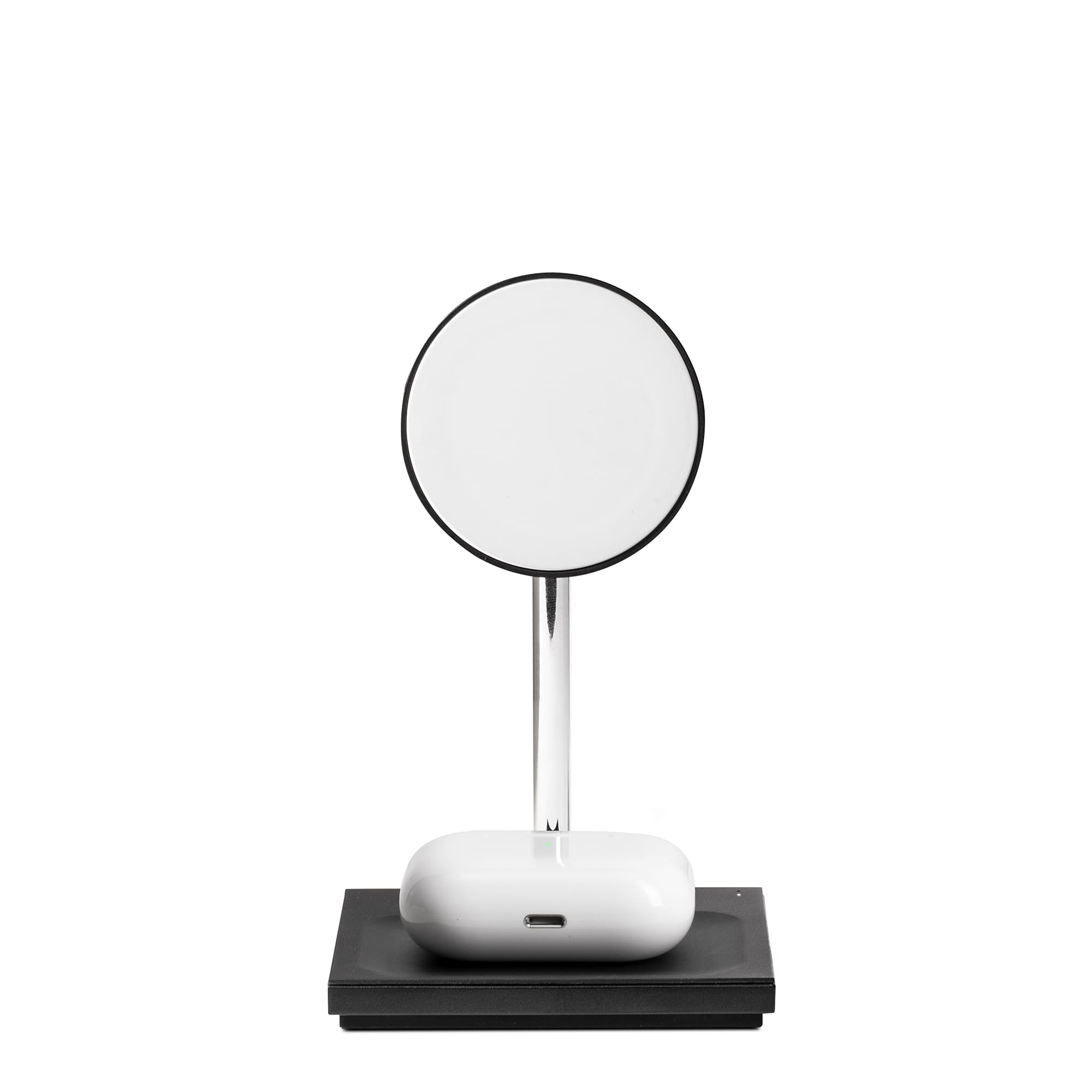 Беспроводное зарядное устройство Native Union Snap Magnetic 2 в 1, черный