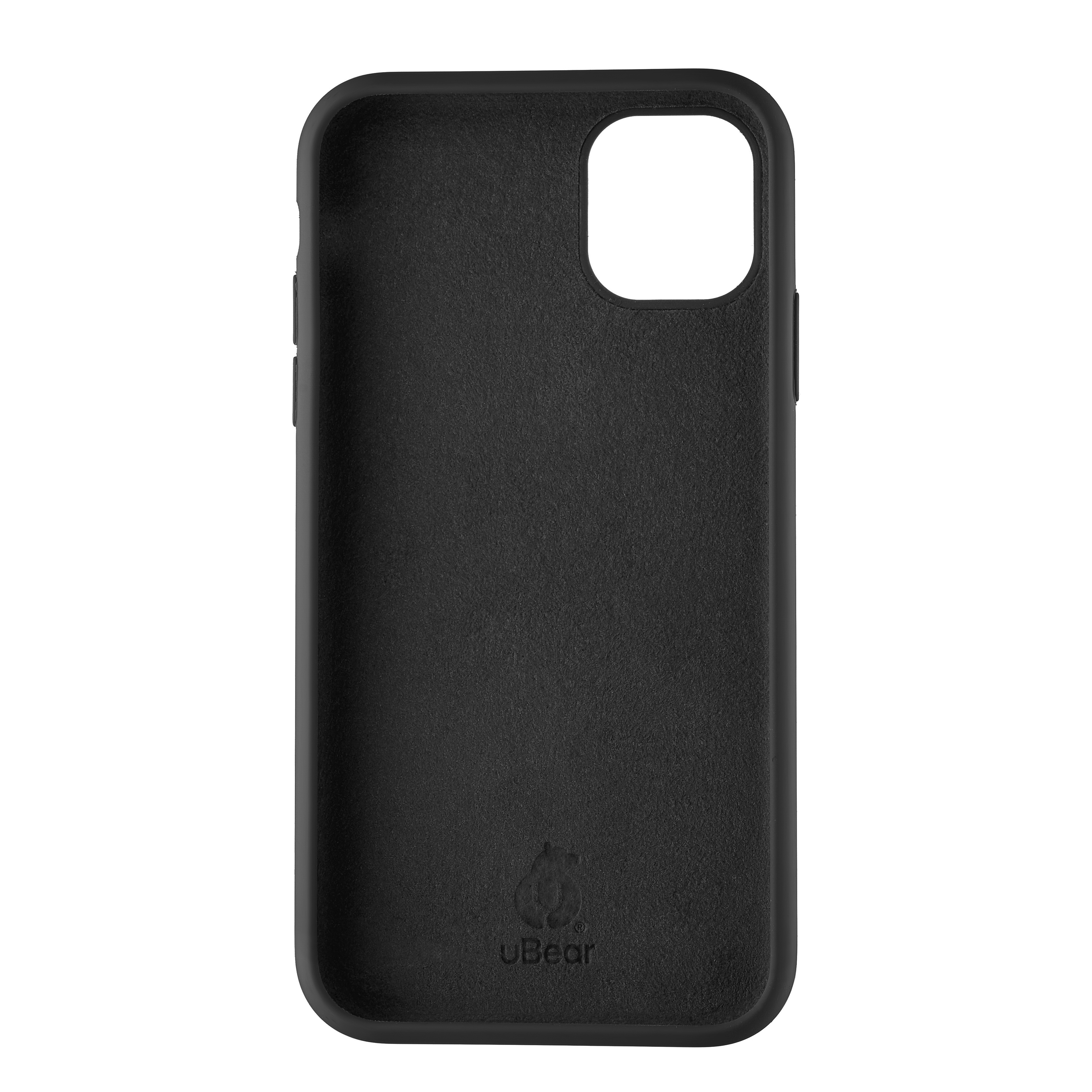 На фото изображено Чехол uBear Touch Case для iPhone 11, чёрный