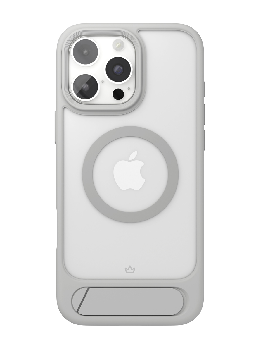 Чехол защитный VLP Reels Case с MagSafe для iPhone 16 Pro, серый