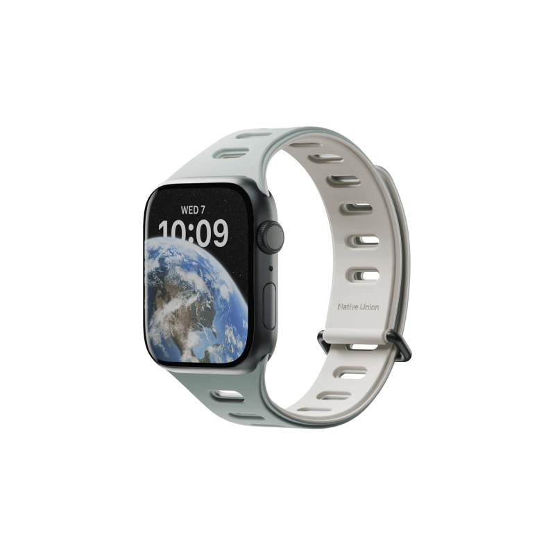 Ремешок Native Union для Apple Watch Magnetic 38/40/41мм, зеленый/серый Ремешок Native Union для Apple Watch Magnetic 38/40/41мм, зеленый/серый