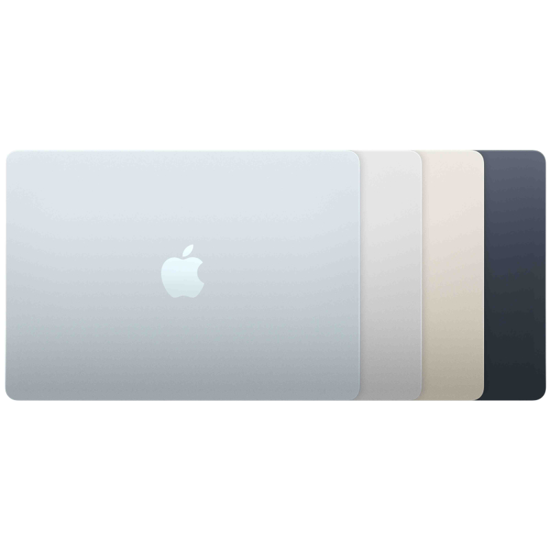 На фото изображено Apple MacBook Air 13" (M5, 10C / 10C, 2026) 24 ГБ, 512 ГБ SSD, Небесно-голубой