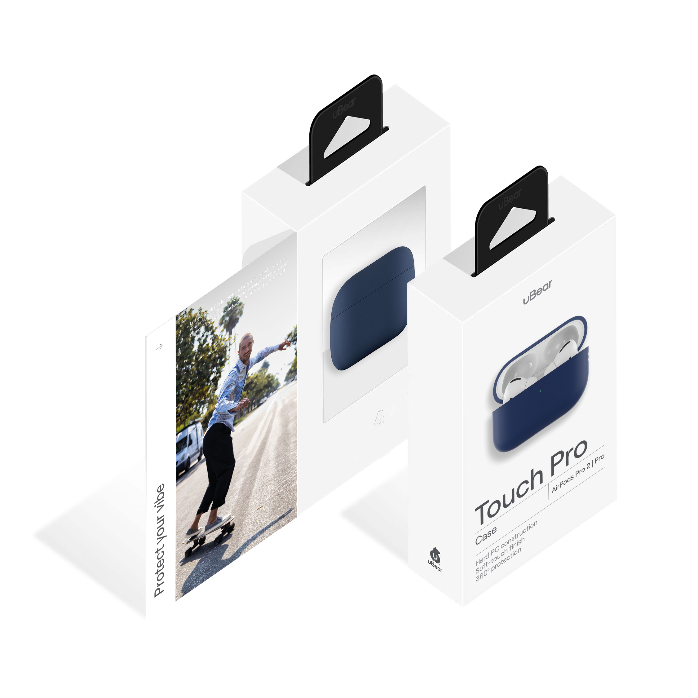 Защитный чехол AirPods Pro Touch Pro Silicone Case, синий