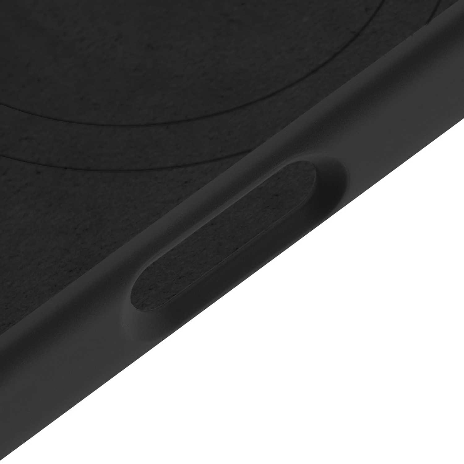 На фото изображено Чехол защитный uBear Touch Mag Case для iPhone 17 Pro Max, MagSafe, черный