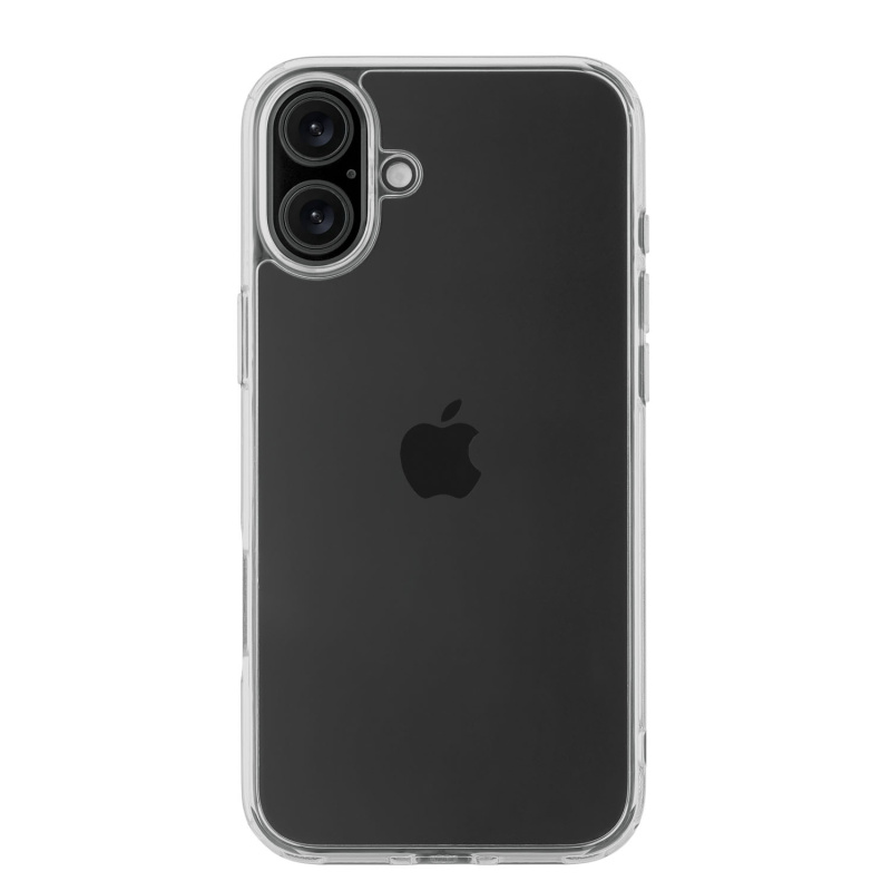 Чехол защитный uBear Real Case для iPhone 16 Plus, усиленный, прозрачный Чехол защитный uBear Real Case для iPhone 16 Plus, усиленный, прозрачный