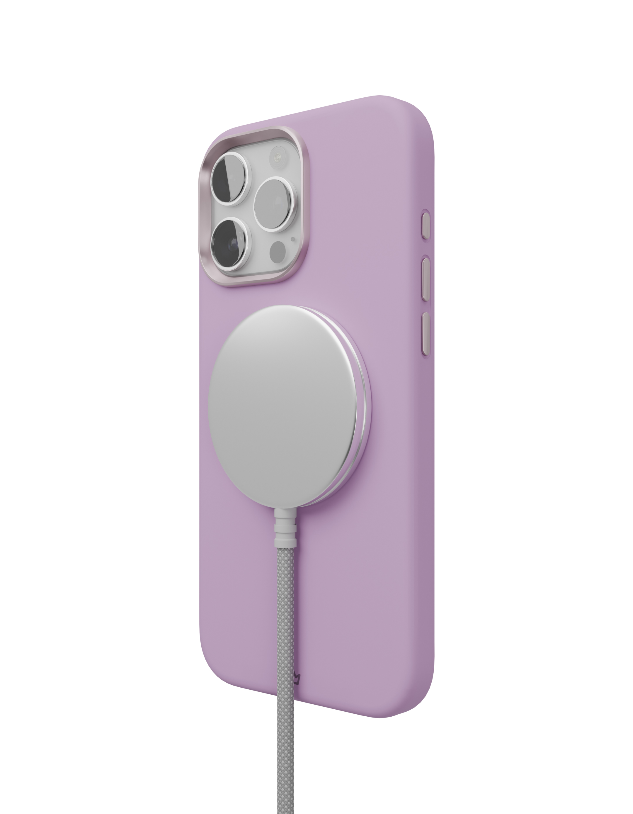 Чехол защитный VLP Aster Pro Case с MagSafe для iPhone 16 Pro Max, лавандовый