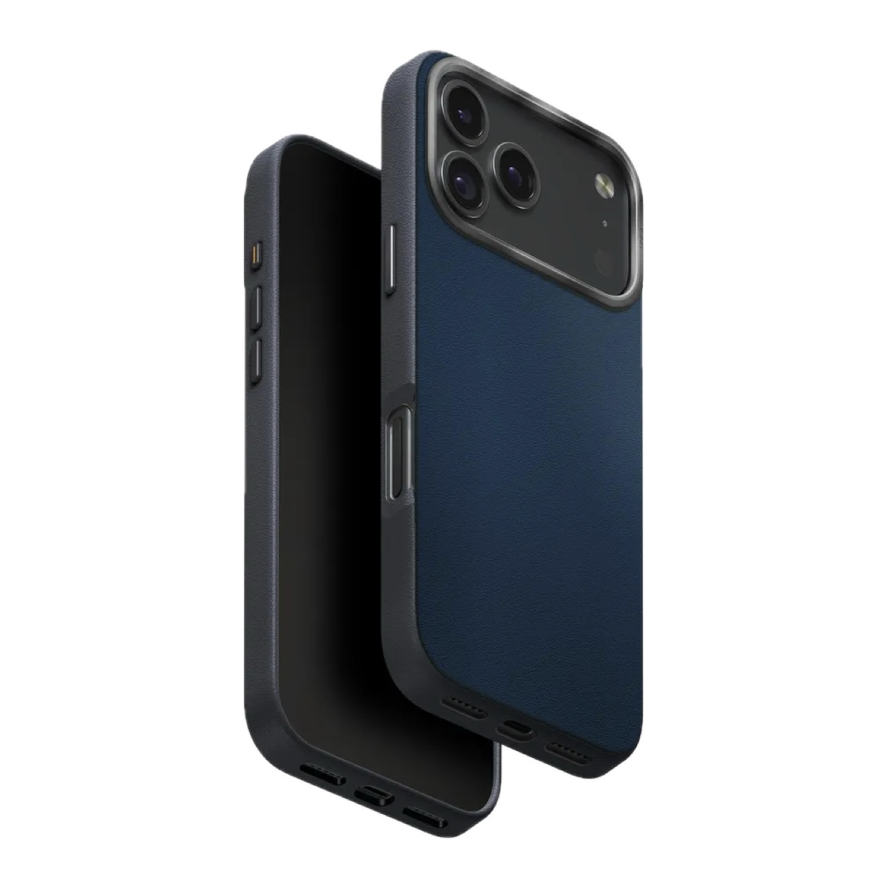 На фото изображено Чехол Uniq Lyden DS Magsafe для iPhone 17 Pro, синий