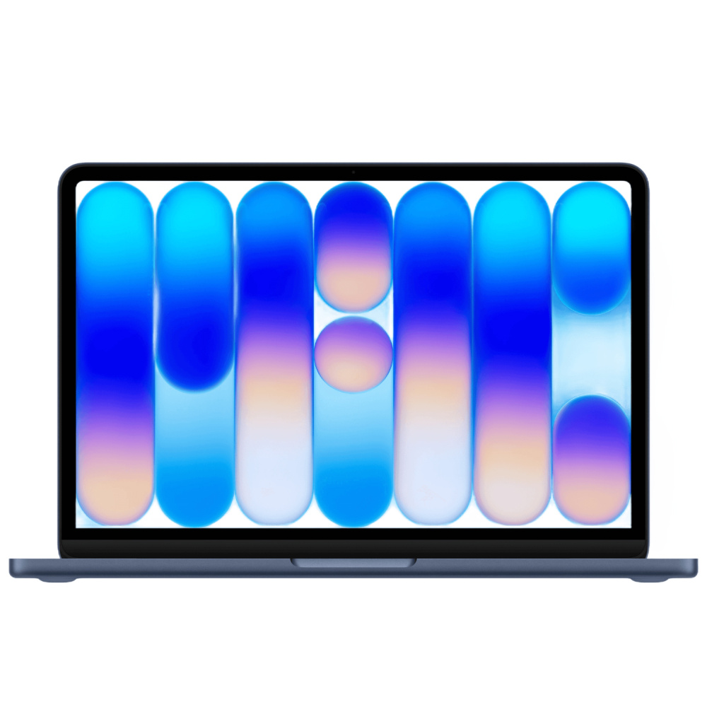 На фото изображено Apple MacBook Neo 13" (A18 Pro, 6C / 5C, 2026) 8 ГБ, 512 ГБ SSD, Синий индиго