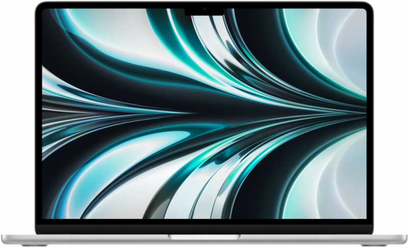 Apple MacBook Air 13” (M2, 8C / 8C, 2022), 16 ГБ, 256 ГБ SSD, Серебристый