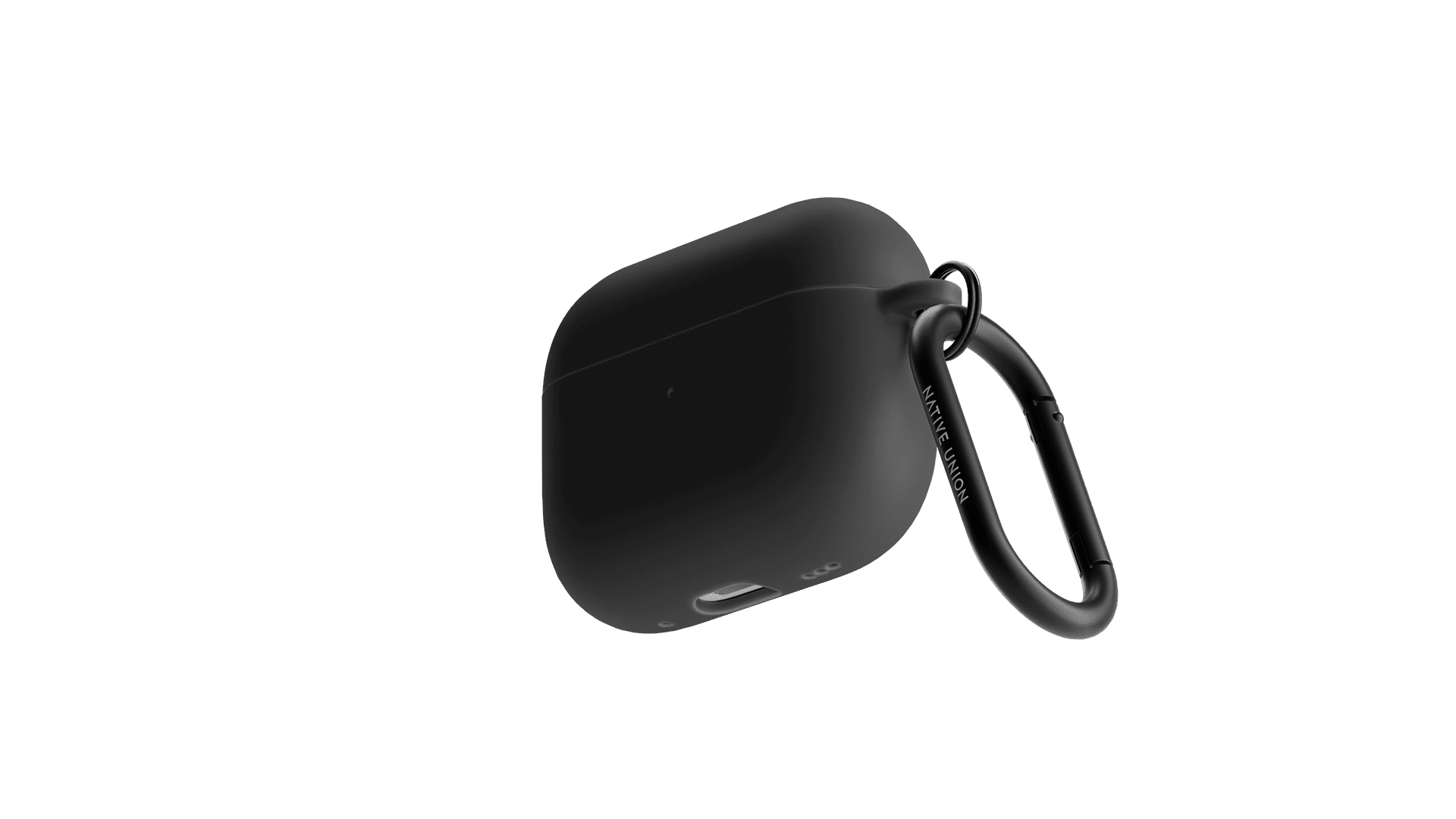 На фото изображено Чехол Native Union Roam Case для AirPods Pro, черный