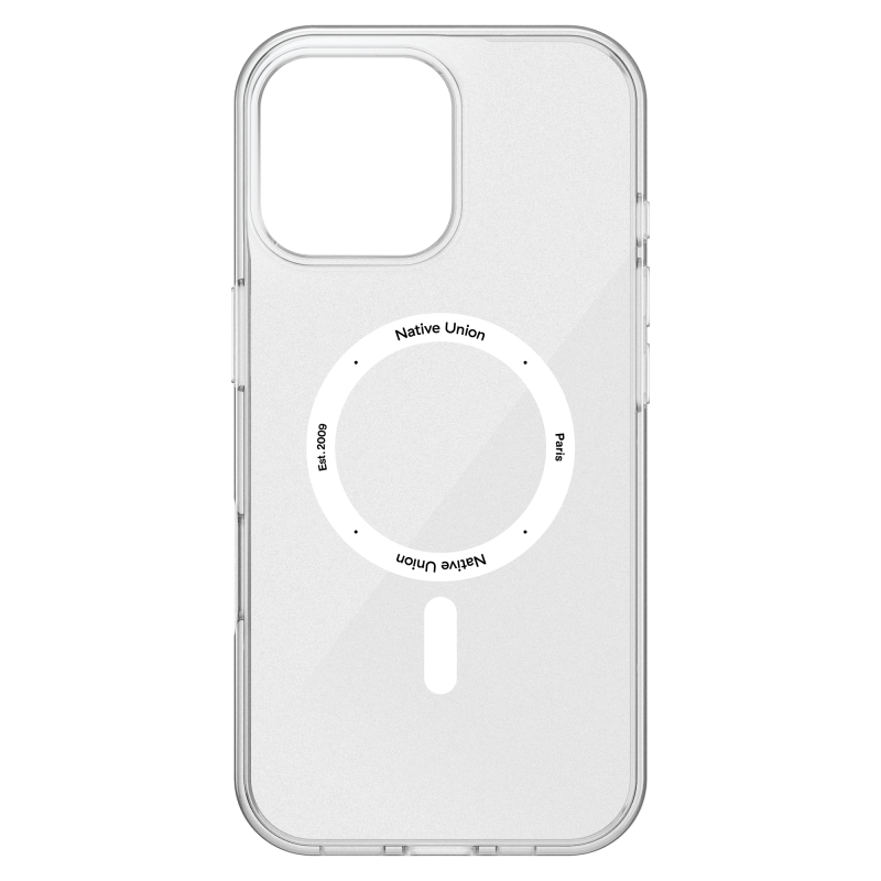Чехол Native Union (RE)Classic Case MagSafe для iPhone 16 Pro Max, прозрачный