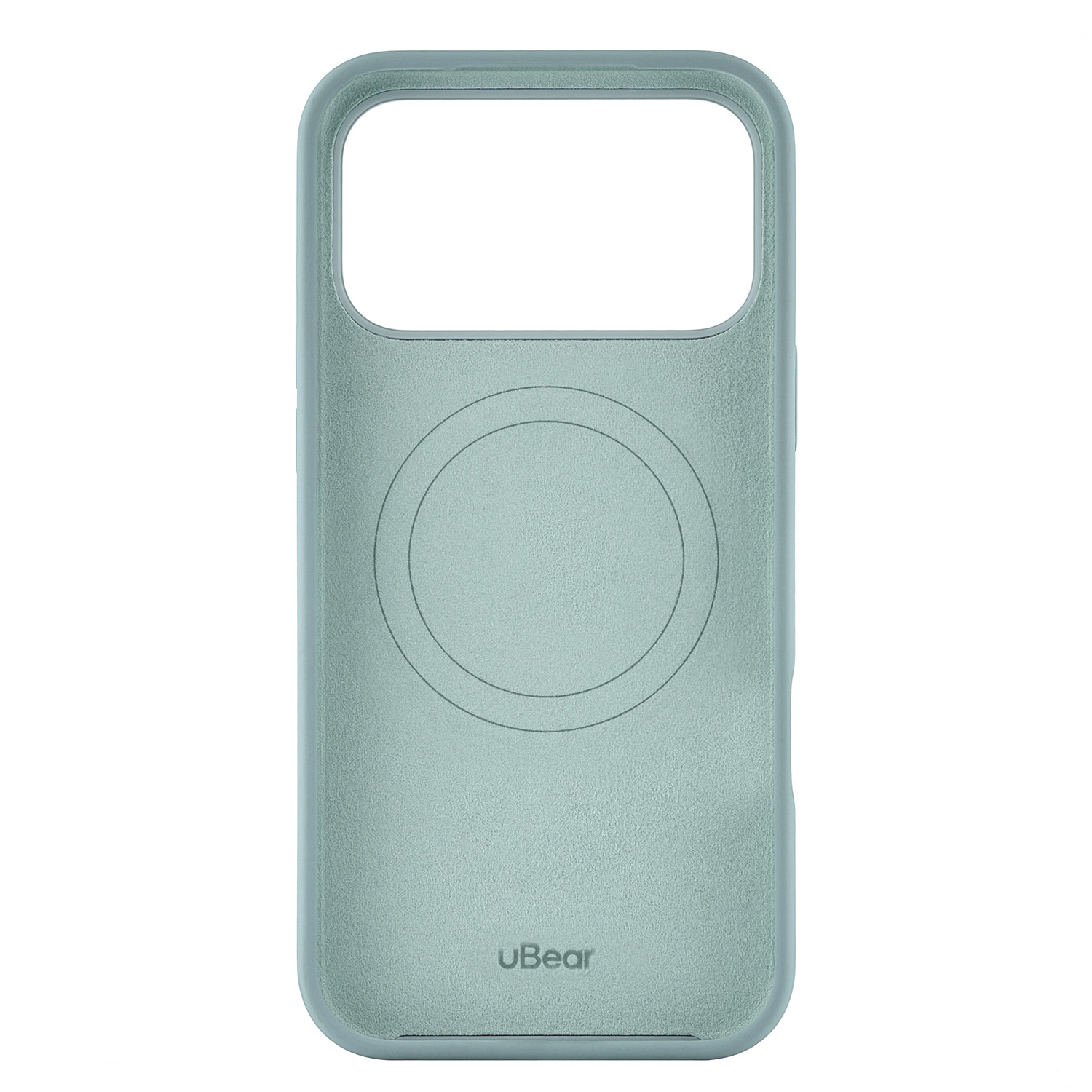 Фото Чехол защитный uBear Touch Mag Case для iPhone 17 Pro Max, MagSafe, холодная мята На фото изображено Чехол защитный uBear Touch Mag Case для iPhone 17 Pro Max, MagSafe, холодная мята