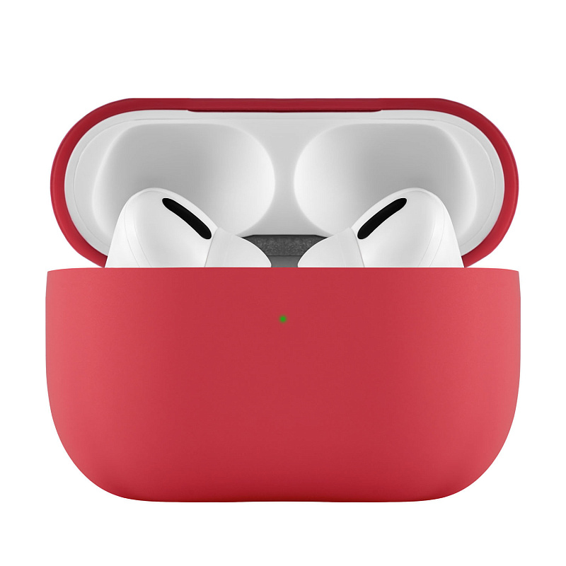 Защитный чехол AirPods Pro Touch Pro Silicone Case, красный